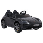 Elektrické autíčko Porsche Taycan Turbo S - dvojmiestne - čierne